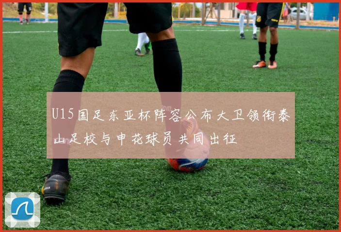 U15国足东亚杯阵容公布大卫领衔泰山足校与申花球员共同出征